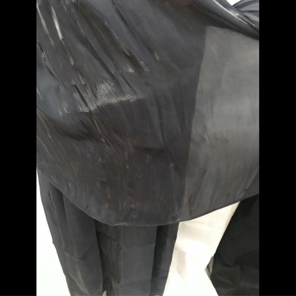 $675 tibi‎ Flume Asymmetrical Silk Lined Wrap Dress [SZ 10 ] - Picture 6 of 8